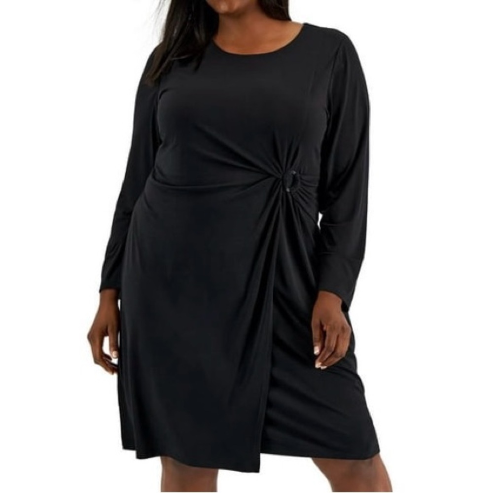 Calvin Klein Women’s Long Sleeve Black Dress Size 0X